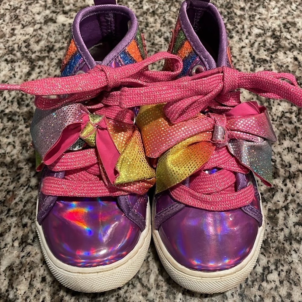 Jo Jo Siwa High Tops Sparkling Shoes